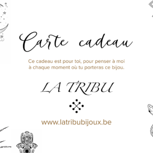 Carte cadeau thème annuel la tribu