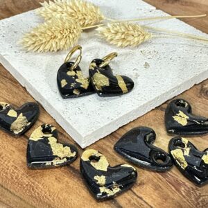 Paire de pampilles Love (coeur)