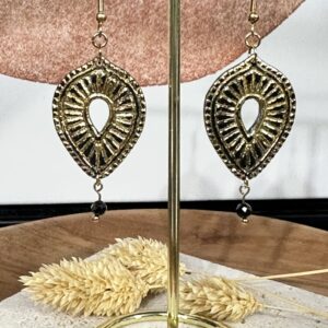 Boucles d’oreilles goutte spinelle